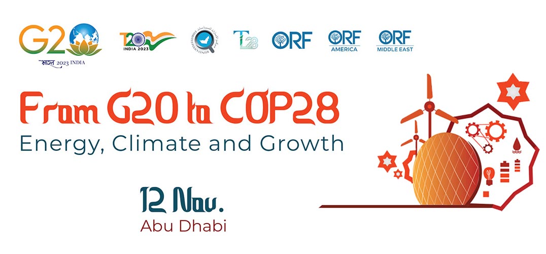 From G20 to COP28: Energy, Climate and Growth