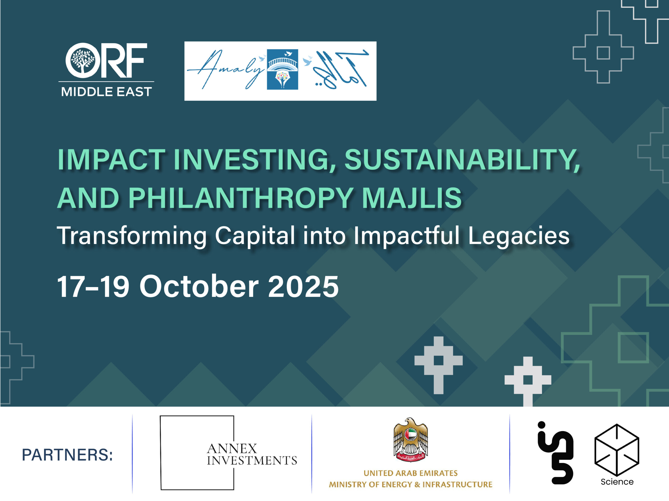 Impact Investing, Sustainability, and Philanthropy Majlis