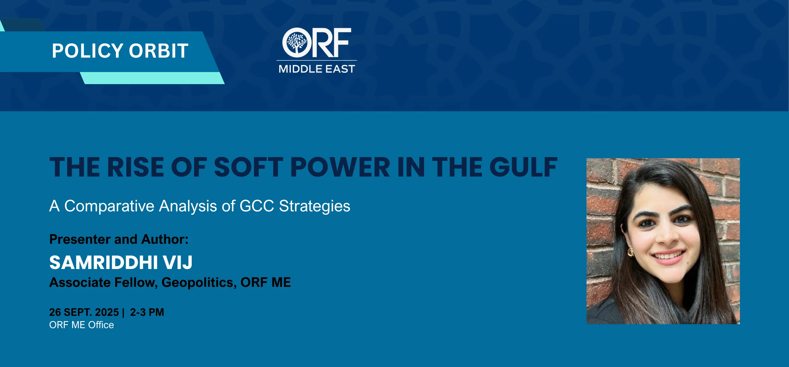 Policy Orbit: The Rise of Soft Power in the Gulf