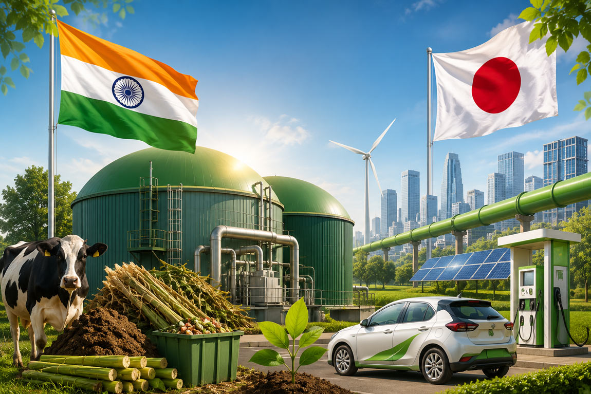 Operationalising the India–Japan Cooperative Biogas for Growth Initiative